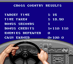 Battle Cars screenshot 3 for Super Nintendo